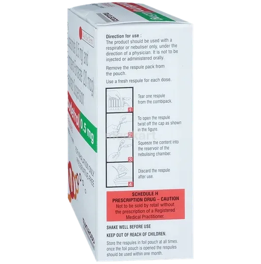 budetrol 0.5mg respules 5x2 ml